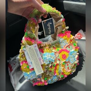 Viral Made in India Colorful Beaded Handbag